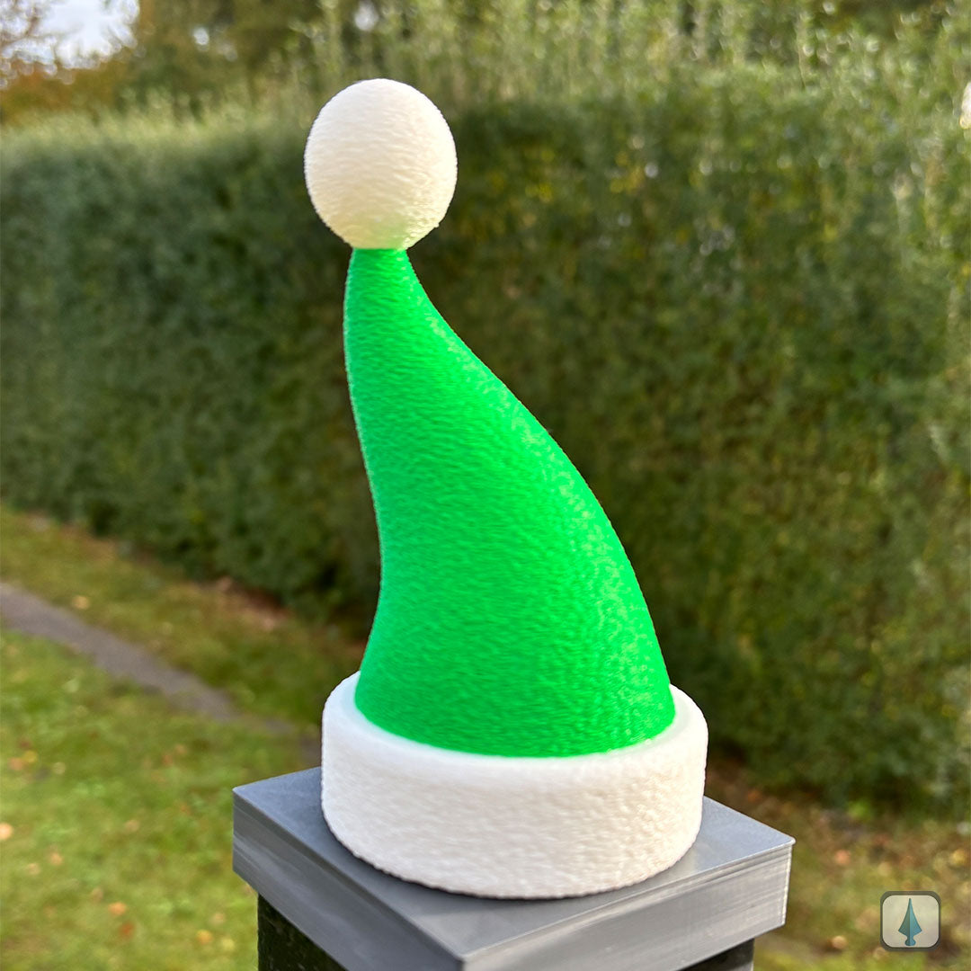 Weihnachtsmütze stehend